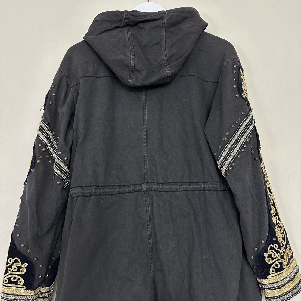 Free People Golden Quills Military Parka in Gray - Picture 11 of 15